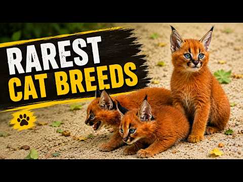 10 Rarest Cats On The Brink Of Extinction!