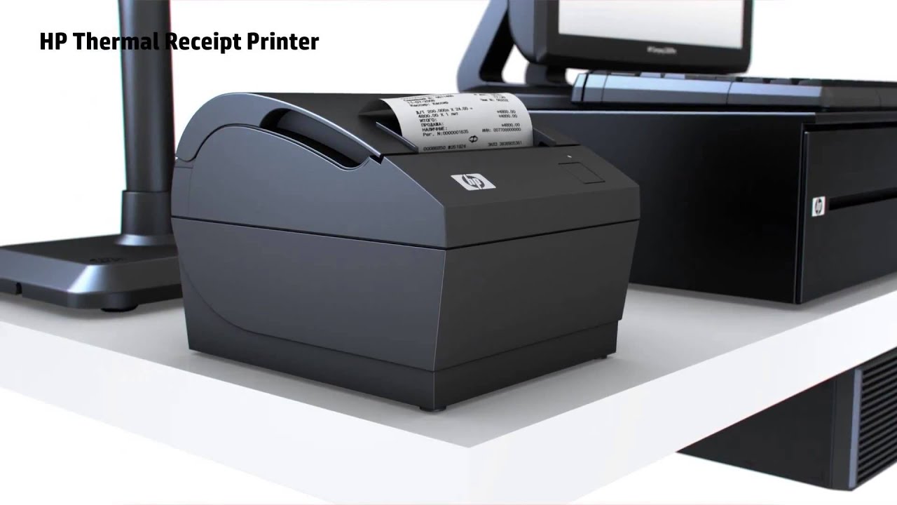 Point-Of-Sales HP RP3 Retail System, Model 3100 Animation - YouTube