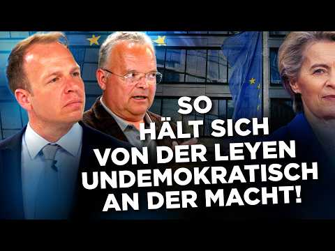 Erschreckend! EU-Politiker enthüllt: So hält sich Von der Leyen undemokratisch an der Macht!