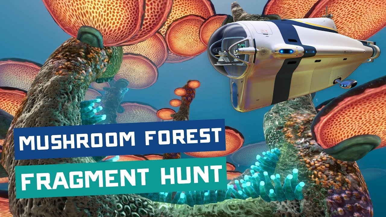 Fragment Hunting in the Mushroom Forest Subnautica PART 44