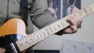 Playing a solo from a Progressive rock backing track