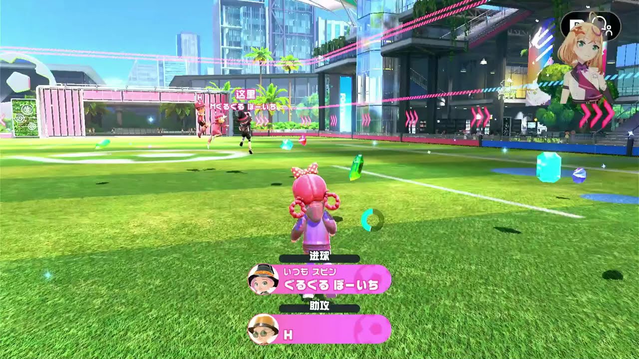 Nice Knockout! Nintendo Switch Sports: Soccer.