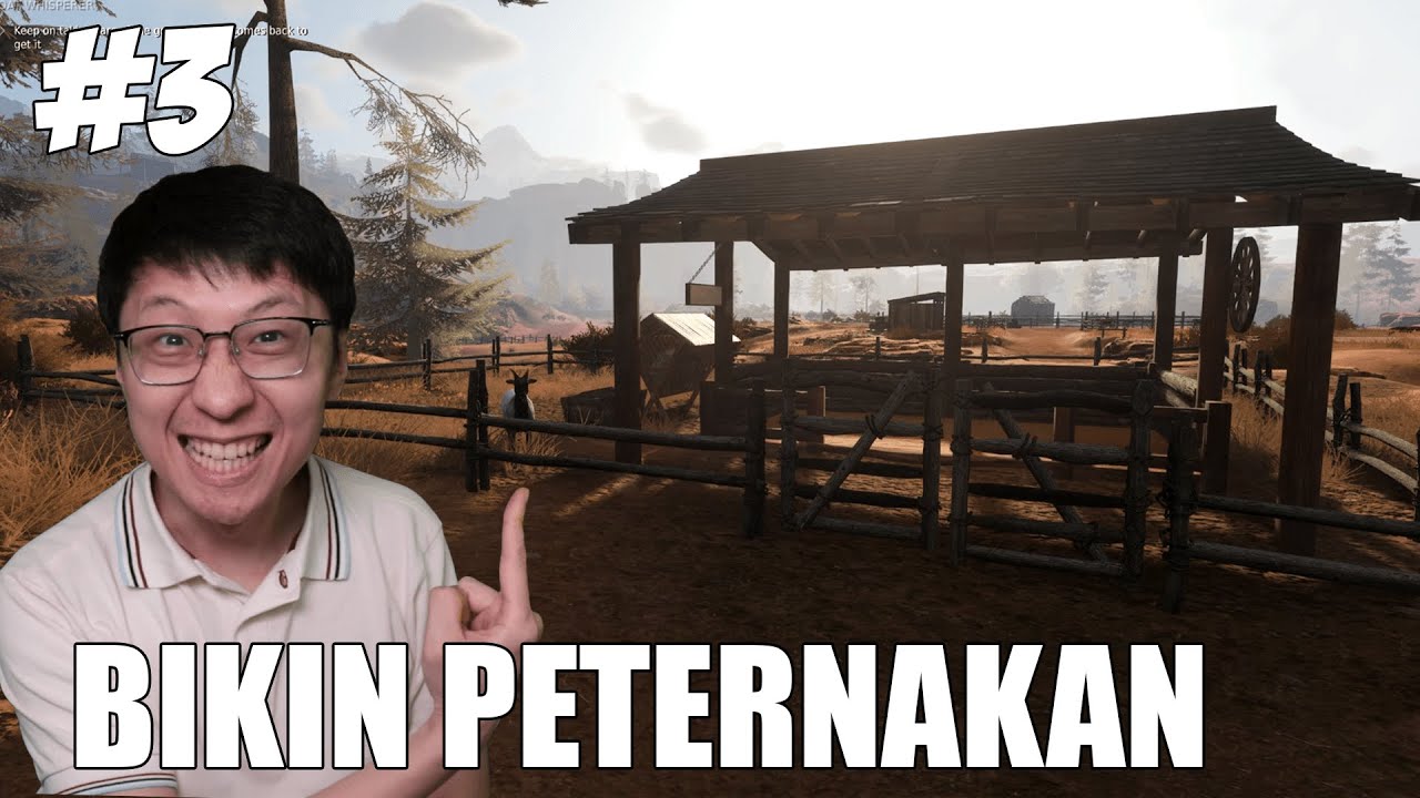 Aku Bangun Peternakan Hewan - Cowboy Life Simulator Indonesia - Part 3