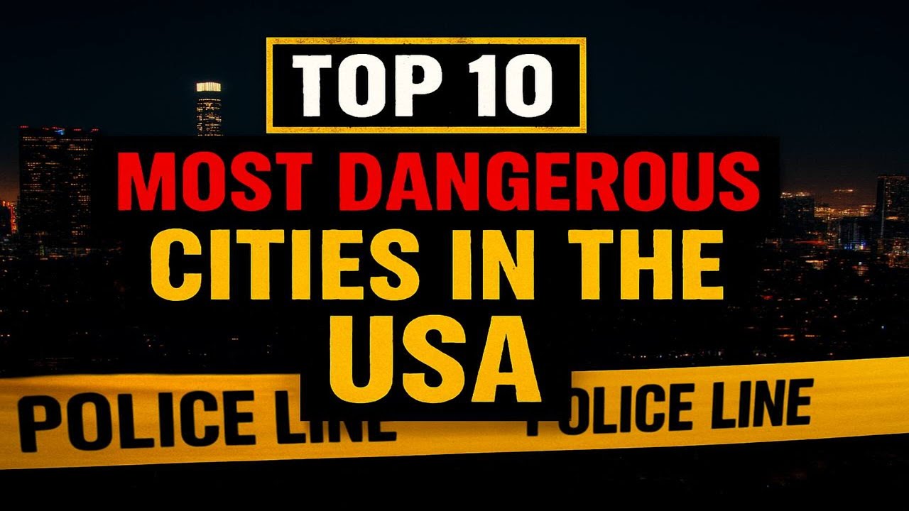 Top 10 Most Dangerous Cities in the USA (2025) - YouTube