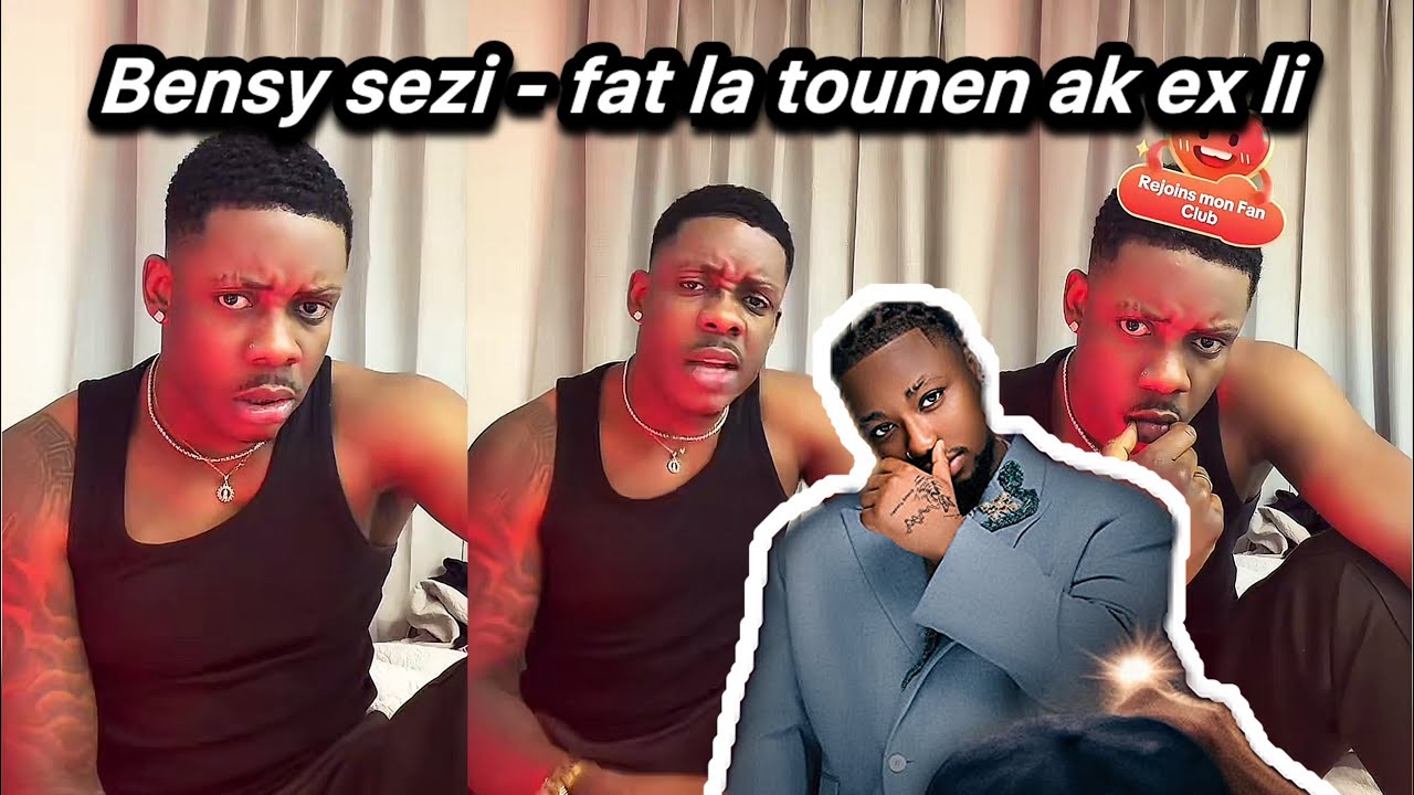 😳 Bensy resi fache pou dosye atis Teddy hashtag Masisi an - Bensy resi fache