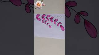 😍😲Don't miss💡🌿this Simple Leaf Project Design🌿😍 Project Work Designs #viral #shorts