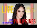 M.I. Live Episode 27 with Miss International PHILIPPINES 2021 Hannah Arnold