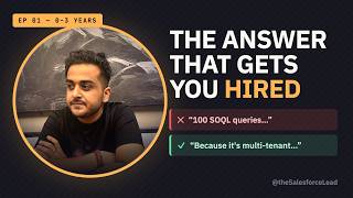 6 Salesforce Developer Interview Questions (0–3 Years) — Answered by a Team Lead