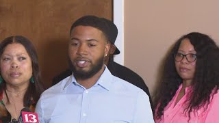 PRESS CONFERENCE: Family responds to IMPD officers' indictment in shooting of Anthony Maclin