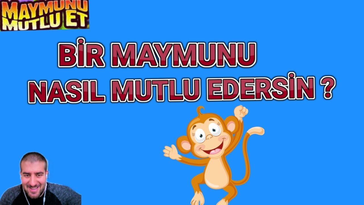 MAYMUNU MUTLU ET | BİR MAYMUNU NASIL MUTLU EDERSİN ?