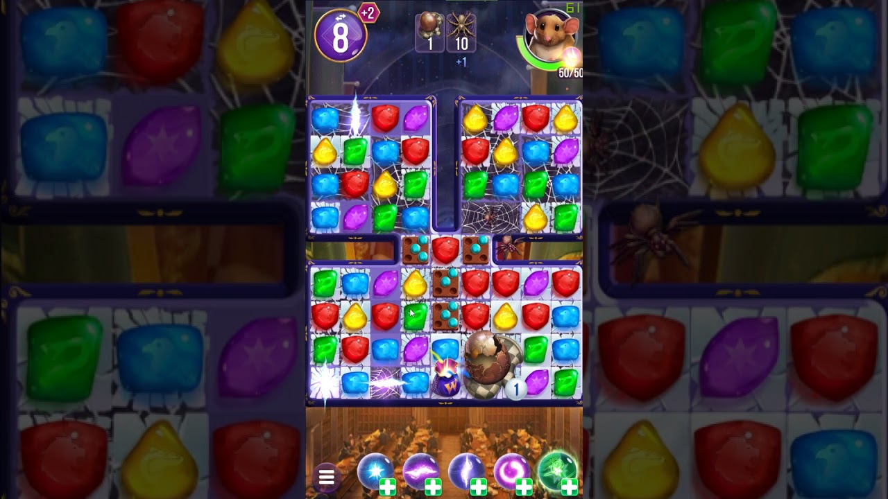 Harry Potter: Puzzles & Spells level 616 no boosters