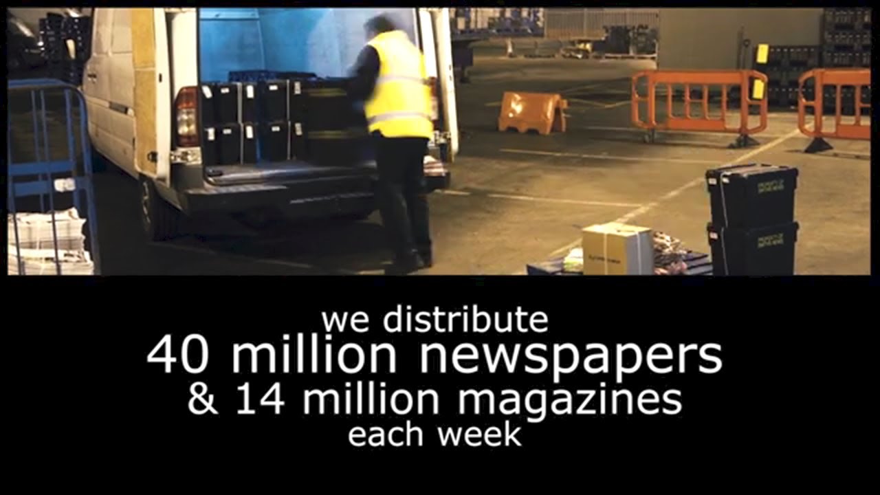 Smiths News' Nightly Miracle Newspaper Delivery & WholeSale Distribution UK.