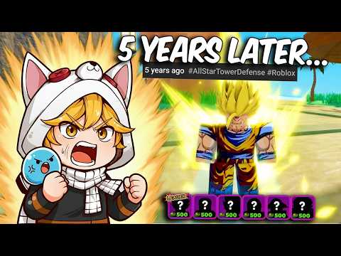 Playing the 1st Anime Tower Defense Game after 5 years ... All Star Tower Defense