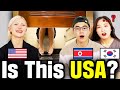 North and South Koreans Reacts to 5 Weird Things Only Americans Do!