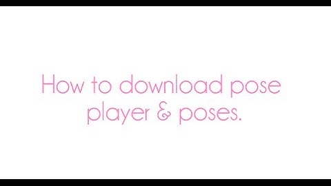 How to download Pose Player & Poses- The Sims 3