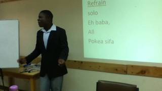 Video thumbnail of "Eh Baba Pokea Sifa (Worship in Kenya)"
