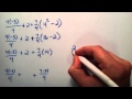 Intermediate Algebra Quiz