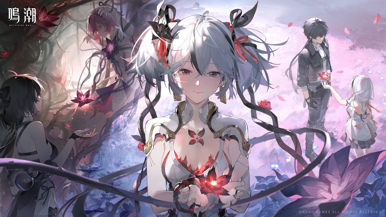 23cm 未塗装未組立 ガレージキット 鳴潮 Wuthering Waves 椿 ツバキ鳴