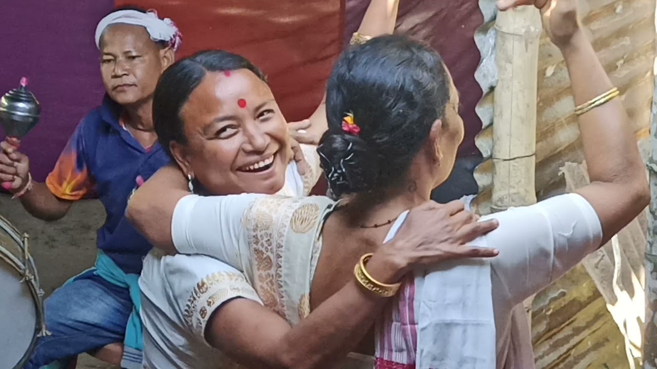 Assamese married band party dance