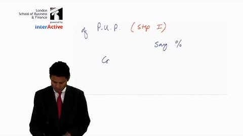 LSBF ACCA F7: Introduction to Provision on Unrealised Profit Part 2