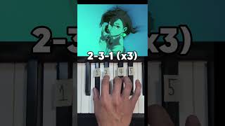 Dandadan Opening (EASY piano tutorial)
