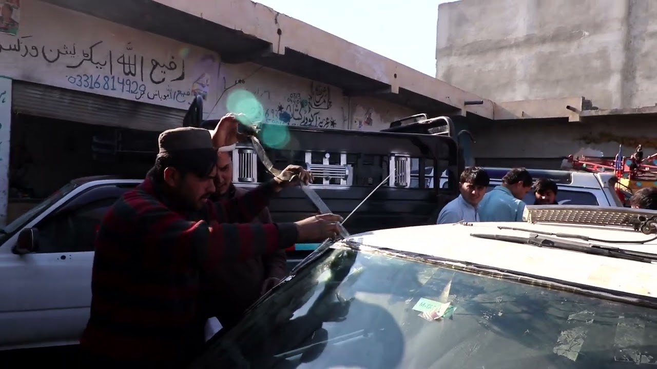 Fixing Windshield Rubber Seal