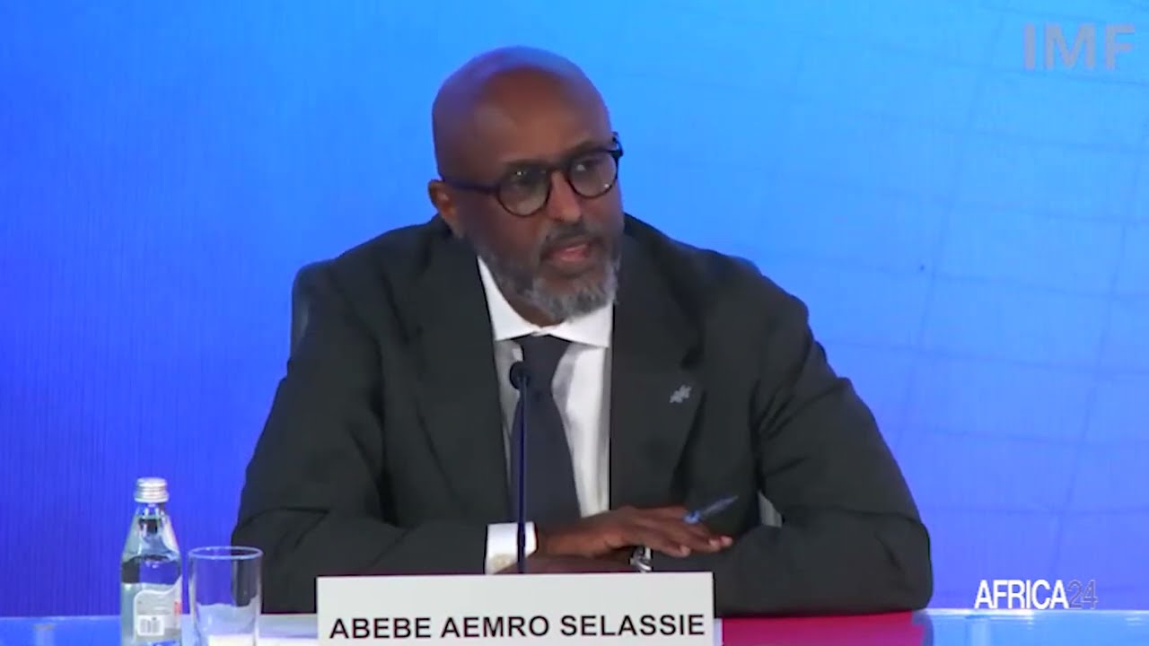 Cérémonie présentation perspectives économiques Afrique subsaharienne FMI
