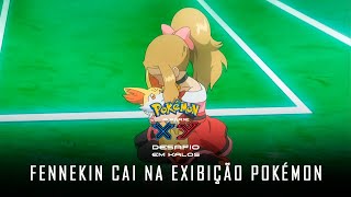 Pokémon Xy - Desafios Em Kalos - Fennekin Cai Na Exibição Pokémon Pt-Pt