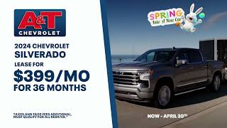 🚗 Big adventures start at A&T Chevrolet in April 2025! 🌸