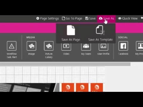 Save a Page | LiveTiles Design