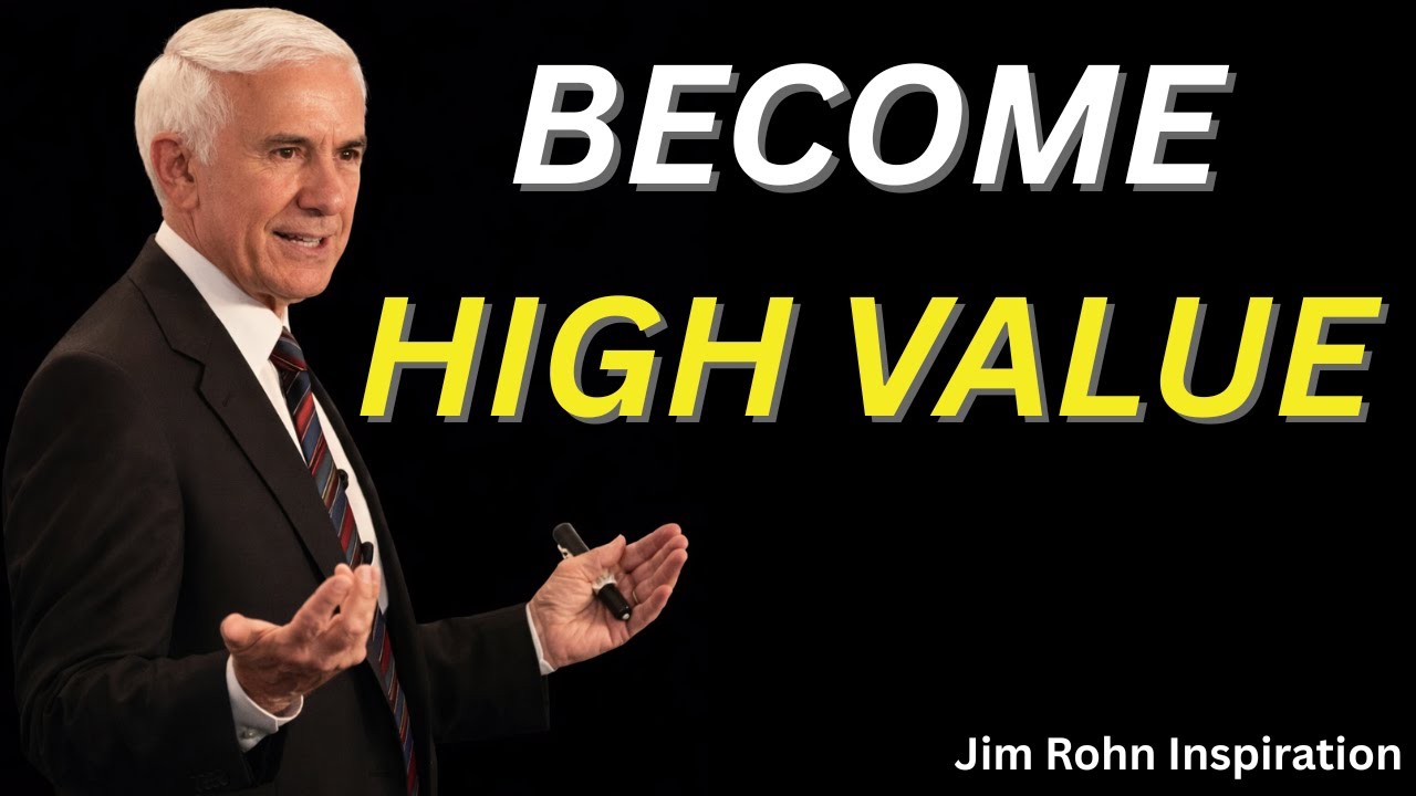 How to Build Confidence, Discipline, and Become a High-Value Man | Jim Rohn Inspiration