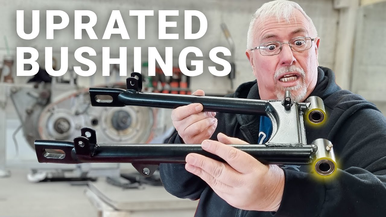 How To Replace Swingarm Bushings | Reaming The Bushes Of A Triumph Bonneville T140V | 23