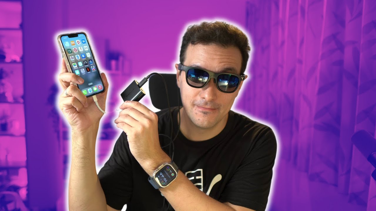 BEST VIDEO GLASSES FOR IPHONE? VITURE One iPhone Adapter Review YouTube