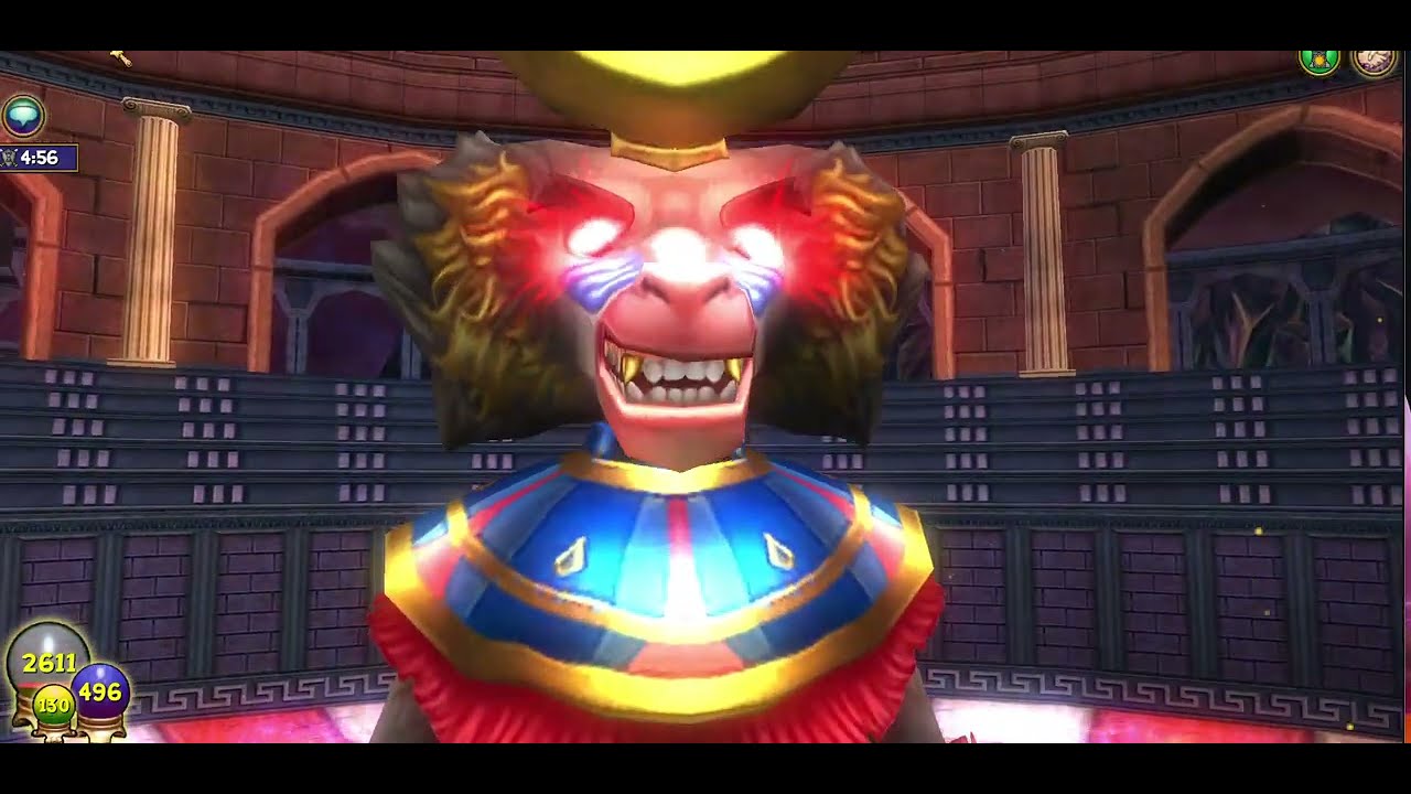 Max myth PVP 3 hit kill vs Ice Wizard101