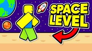 Adding a SPACE LEVEL to my 2D Roblox Game...