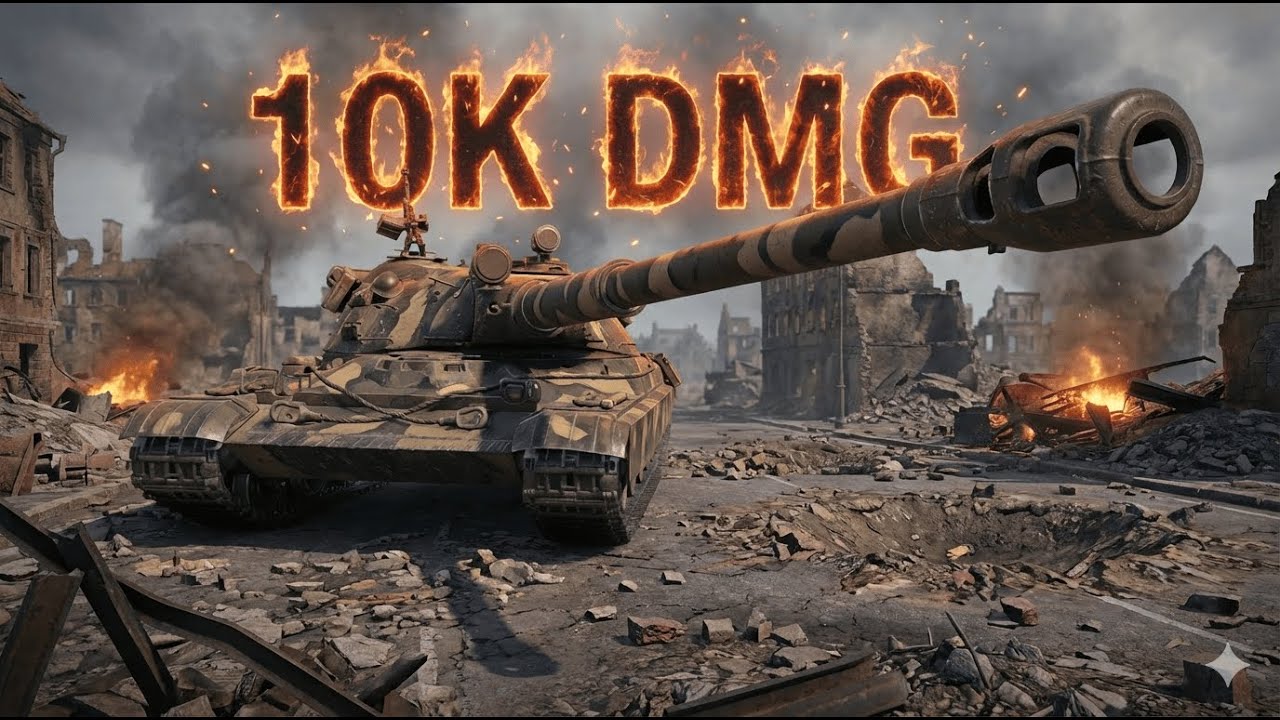 60TP WoT 2.0 : 10K Damage : 1v3