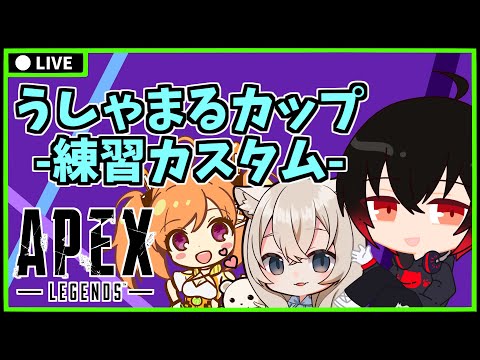 【 APEX 】うしゃまるカップ #USMRcup -練習カスタム ２日目- 『チーム：naan sense』黒霧にいろ視点【 エーペックス 】【配信#幻】