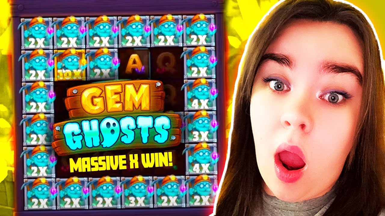 So Many Wilds On This INSANE WIN Gem Ghosts Bonus