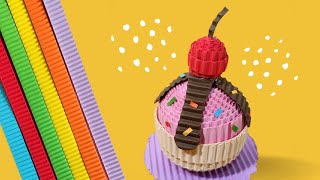 Cupcake Kokoru Lucu Kerajinan Dari Kertas Kokoru