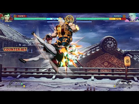 Chun Li vs Kevin (High Level Gameplay) Fatal Fury City of the Wolves