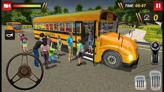 part 9 | Android Gameplay Offroad School Bus Driving Simulator 2019 | GameMade screenshot 4