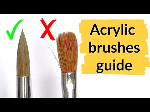 Acrylic Nail Brush - Cleaning & Care | Stiletto Tutorial