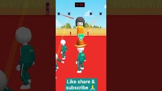 Squid Game Run 🔴 Can We Survive All Levels? 😱🔥#viral #trending#funny #shorts #shortvideo#viralvideo