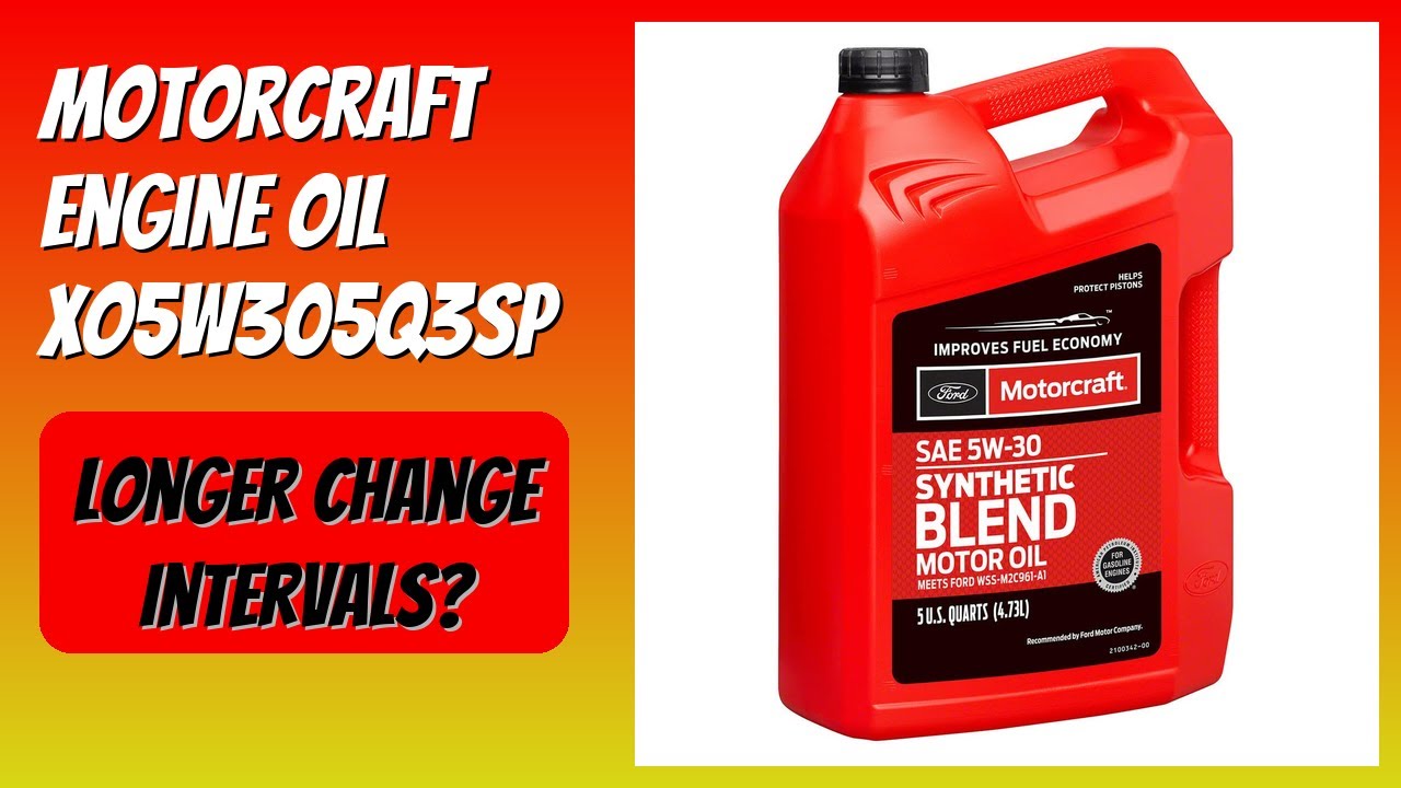 REVIEW (2026): Motorcraft Engine Oil XO5W305Q3SP. Features