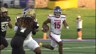 Cooper says the did some good things in loss to Abilene High