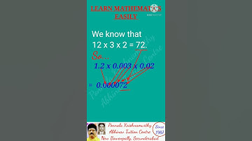 LEARN MATHEMATICS EASILY|USEFUL FOR 5TH CLASS AND ABOVE|MULTIPLICATION WITH DECIMALS|PKM ATC|