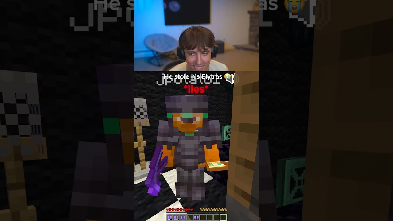 He stole the elytras...