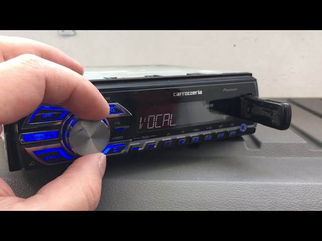 Pioneer carrozzeria mvh-580 test - YouTube