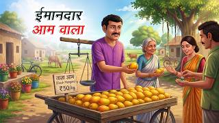 ईमानदार आम वाला | Imandar Aam Wala | Hindi Kahaniya | Animated Stories