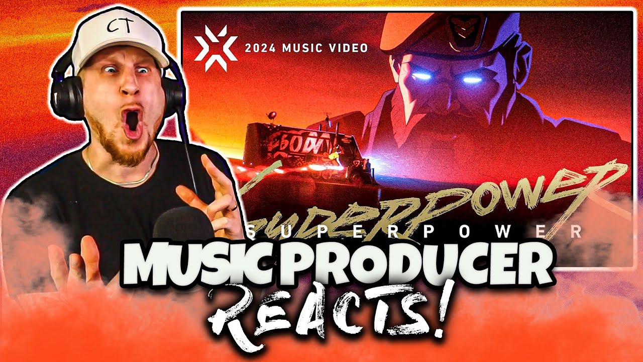 Music Producer REACTS to SUPERPOWER ft. KISS OF LIFE and Mark Tuan // VALORANT Champions 2024 Anthem